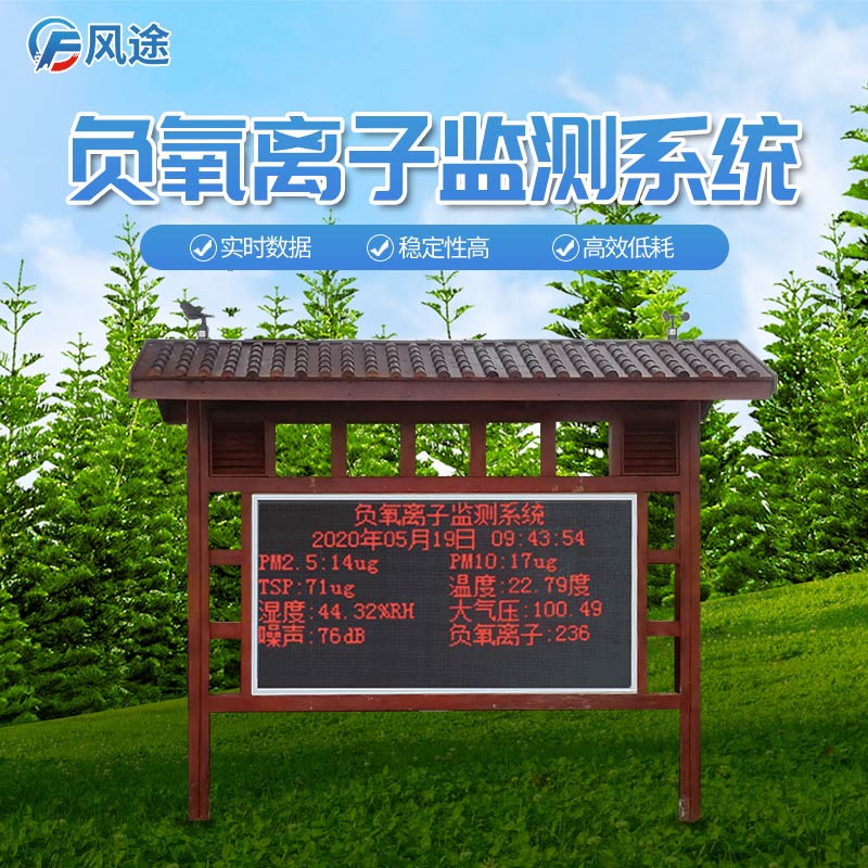 負氧離子在線監測系統 負氧離子在線監測系統